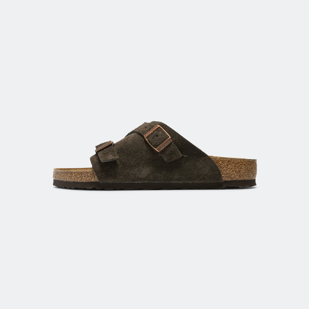 Zurich - Mocca Suede Leather