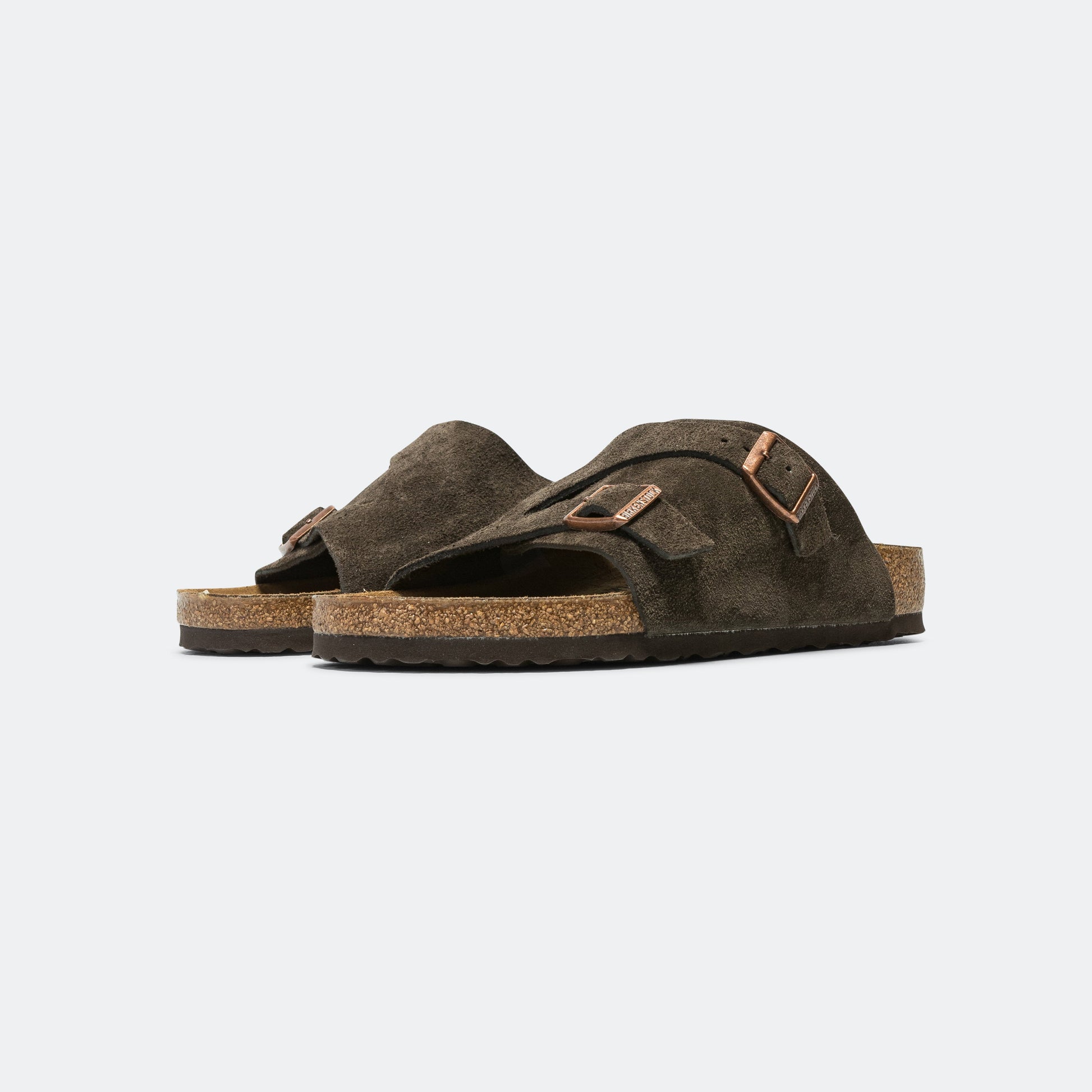 Zurich - Mocca Suede Leather