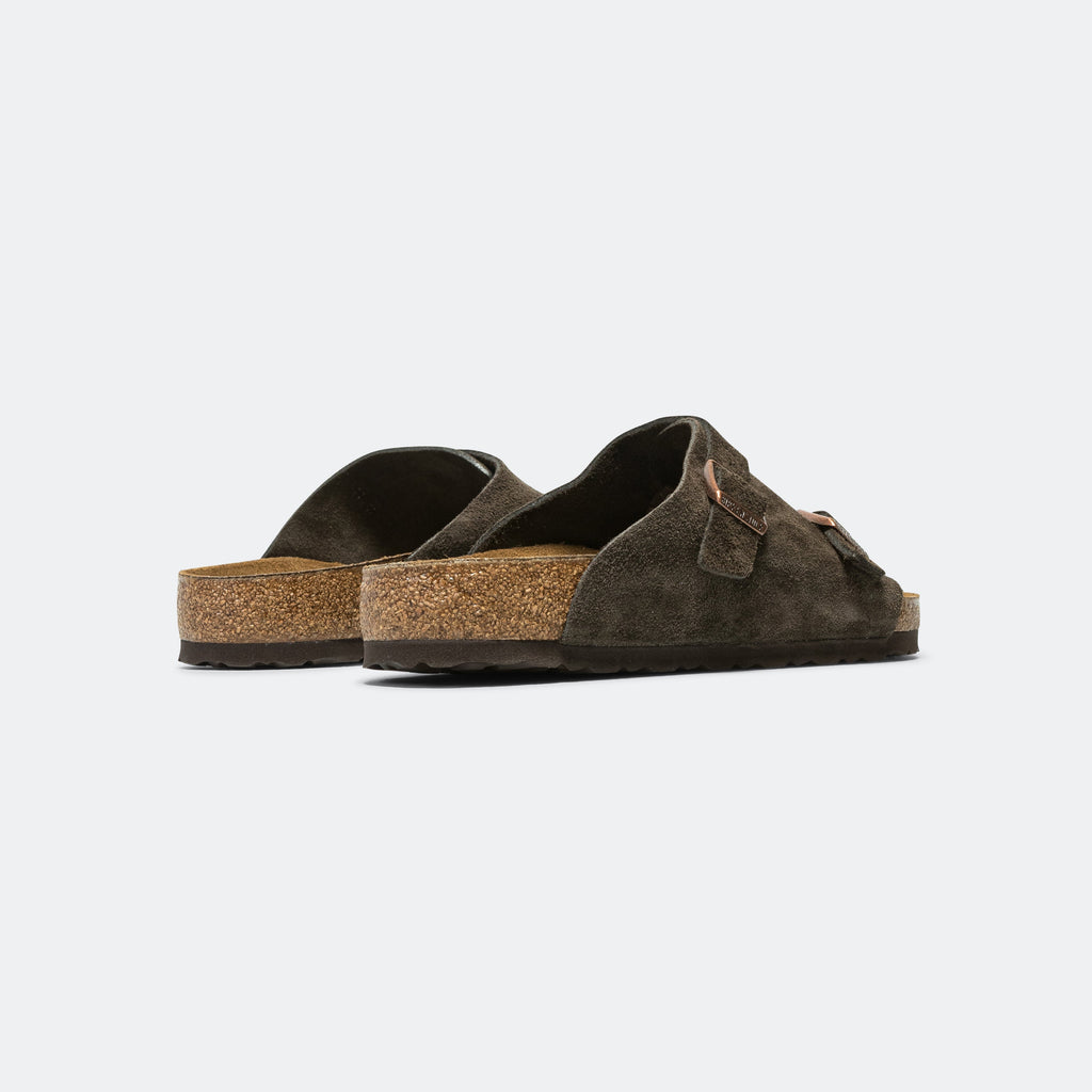 Zurich - Mocca Suede Leather
