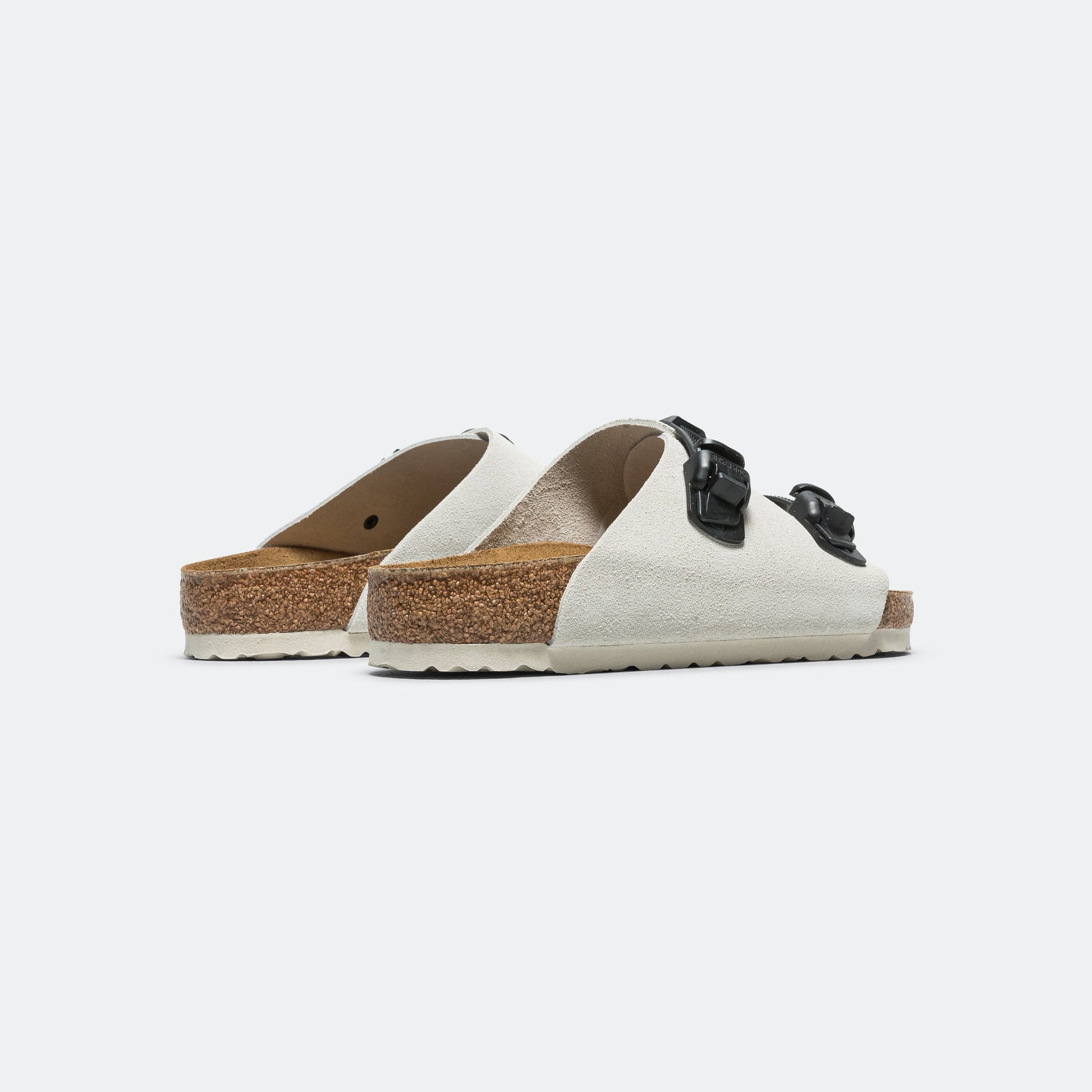 Zurich Tech - Antique White Suede Leather