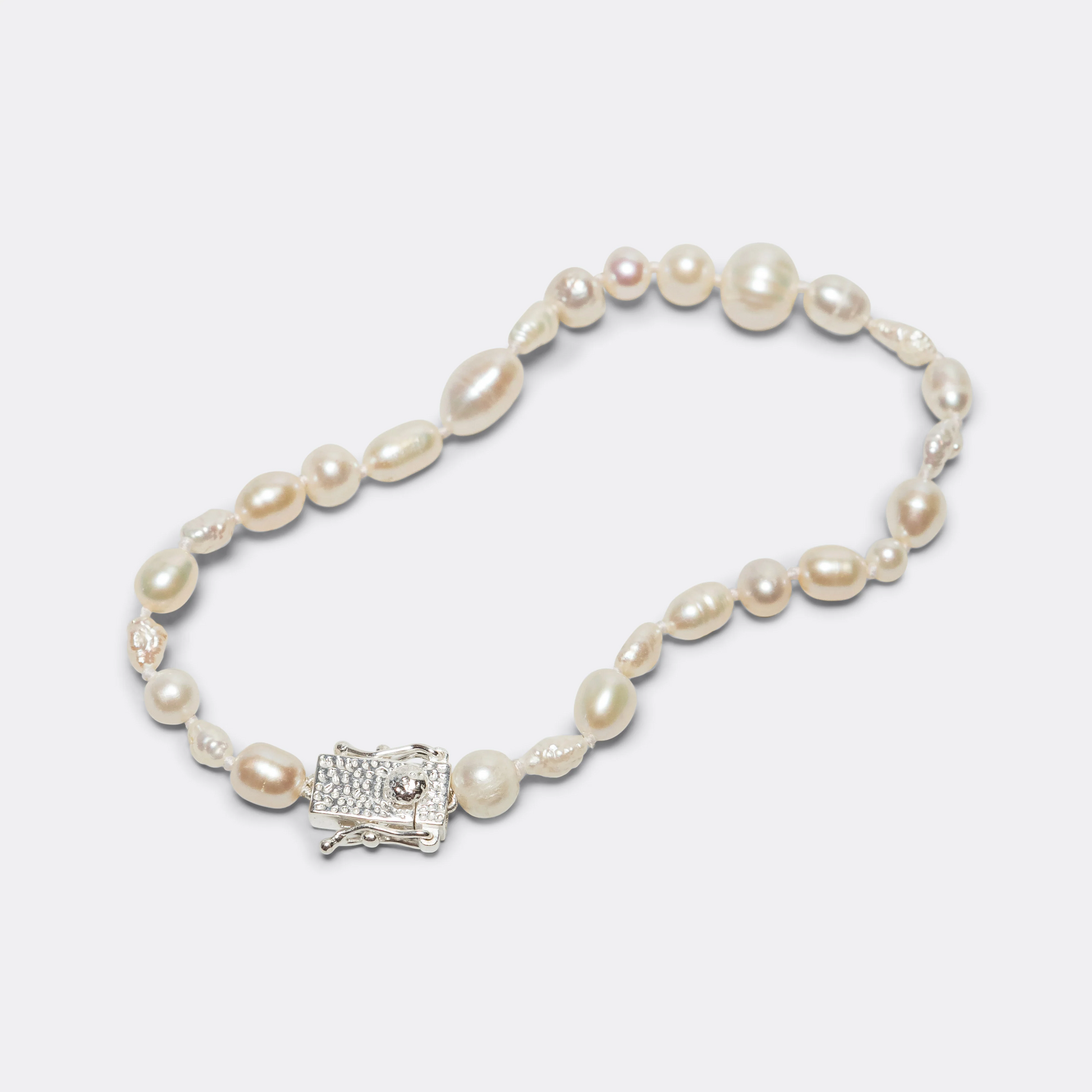 Mens Antique Pearl Bracelet