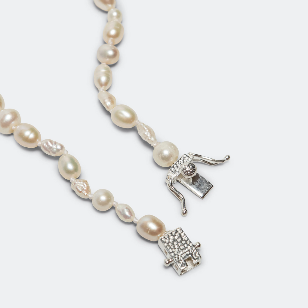 Mens Antique Pearl Bracelet