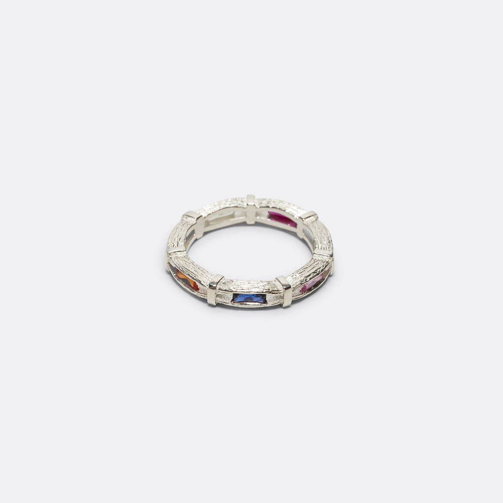 Bound Oak Eternity Ring - 925 Silver