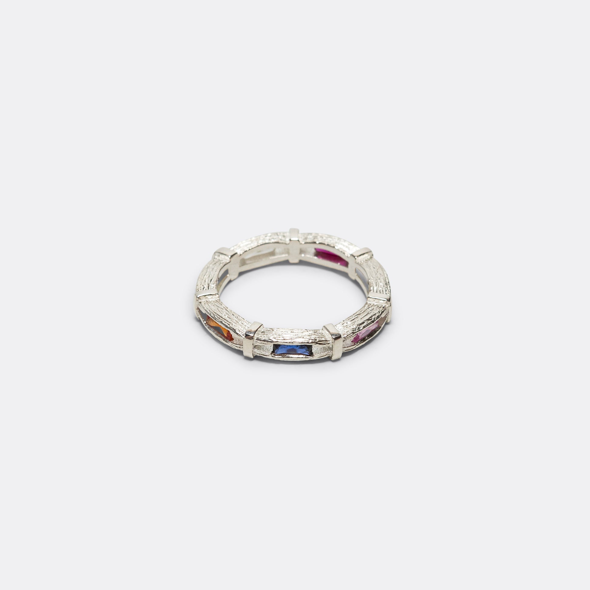 Bound Oak Eternity Ring - 925 Silver