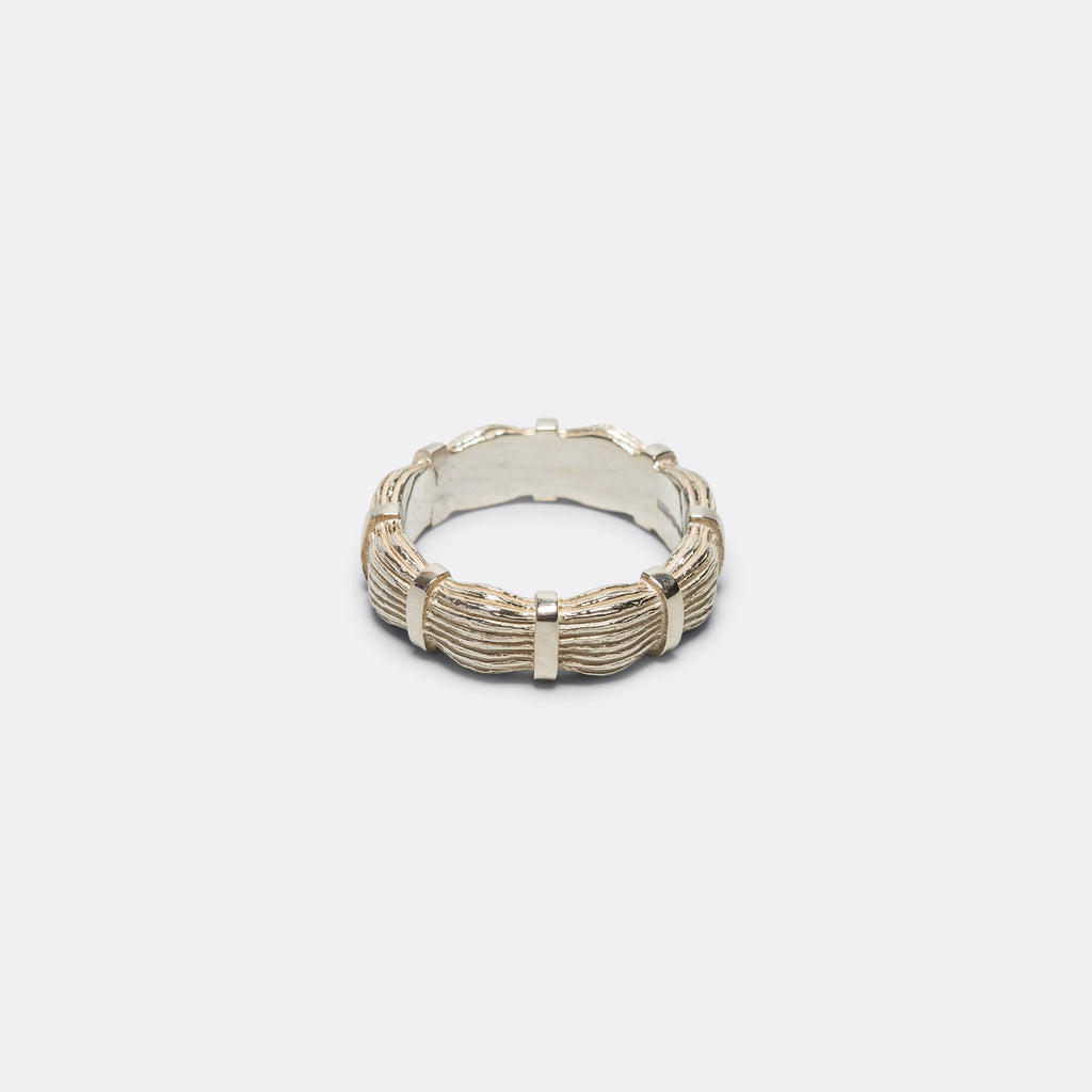 Bound Willow Band Ring - 925 Silver