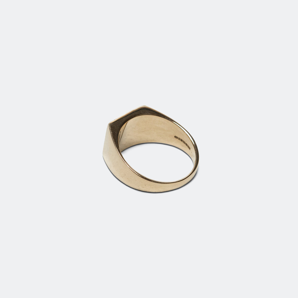 Mini Garden Signet - 9K Gold