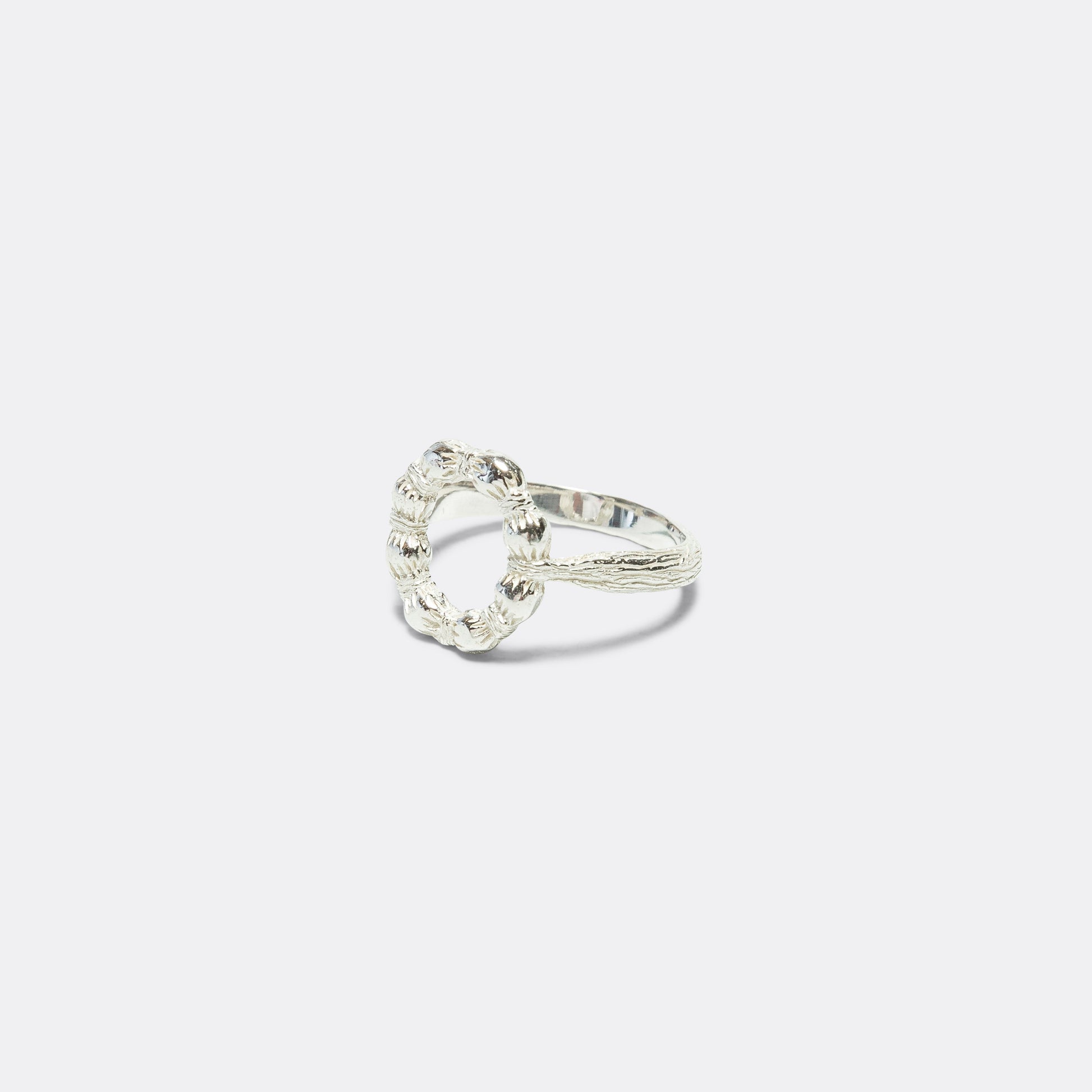 Nature Knows Best Circle Ring - 925 Silver