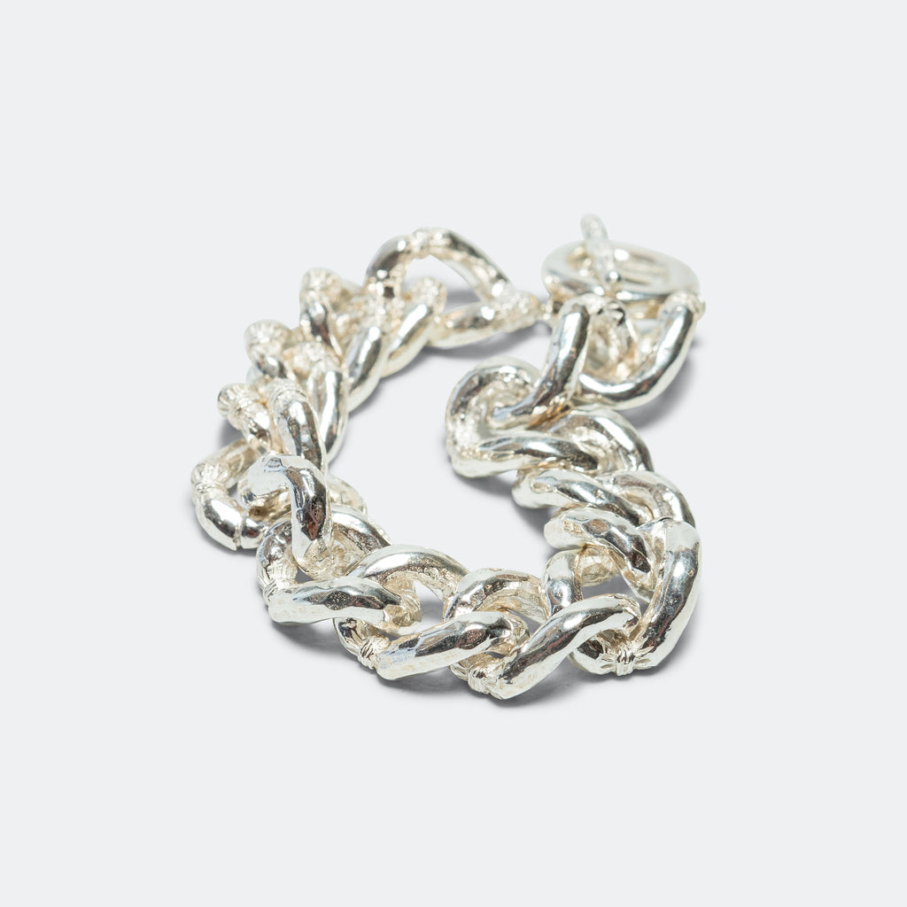 Nature Knows Best Cuban Bracelet - 925 Silver
