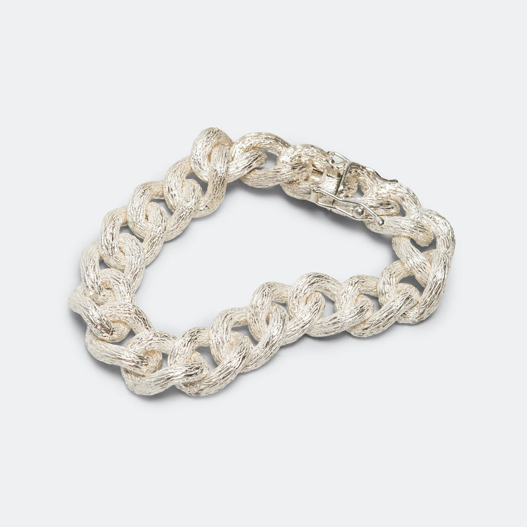 Oak Cuban Bracelet - 925 Silver