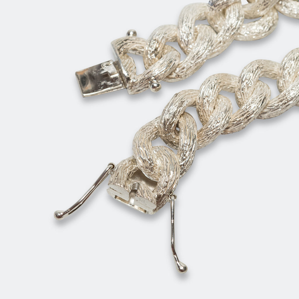 Oak Cuban Bracelet - 925 Silver