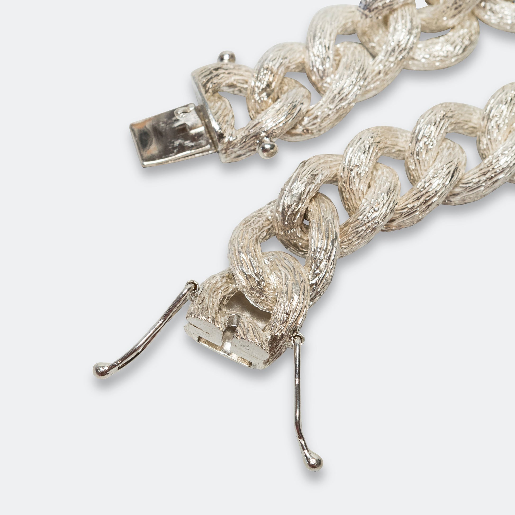 Oak Cuban Bracelet - 925 Silver