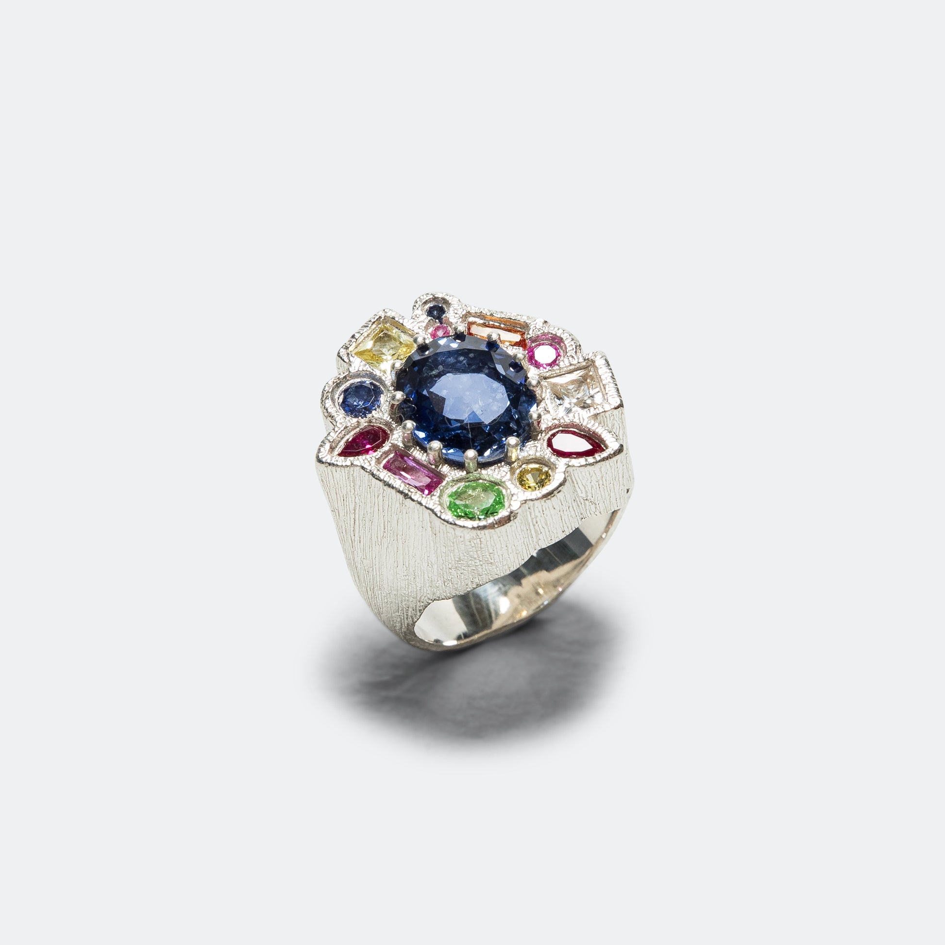 Cottage Garden Cocktail Ring - Multi/925 Silver