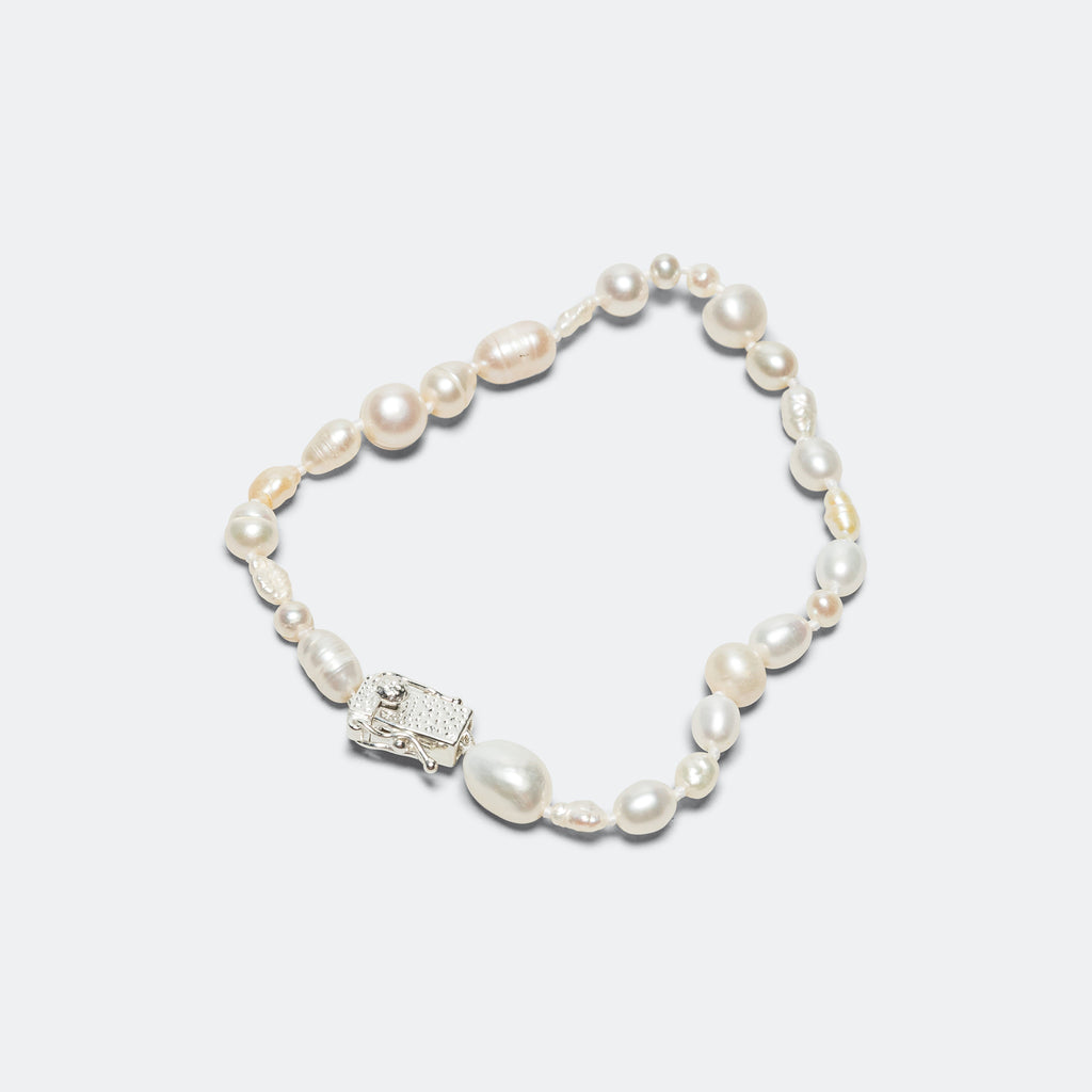 Mens Antique Pearl Bracelet