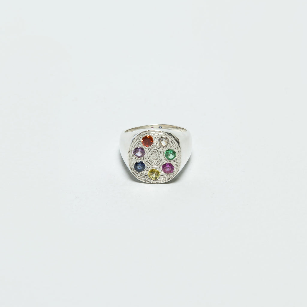 Summer Fruits Signet Ring - 925 Silver