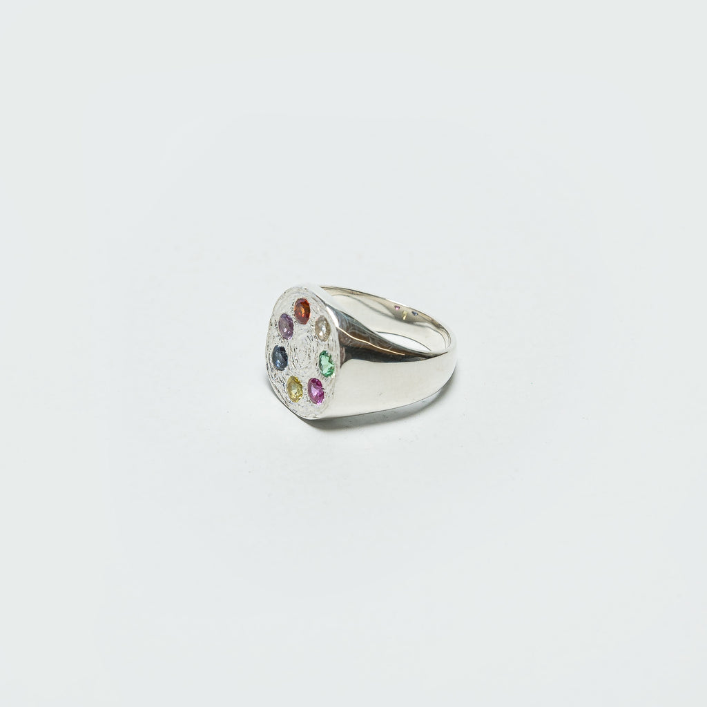 Summer Fruits Signet Ring - 925 Silver
