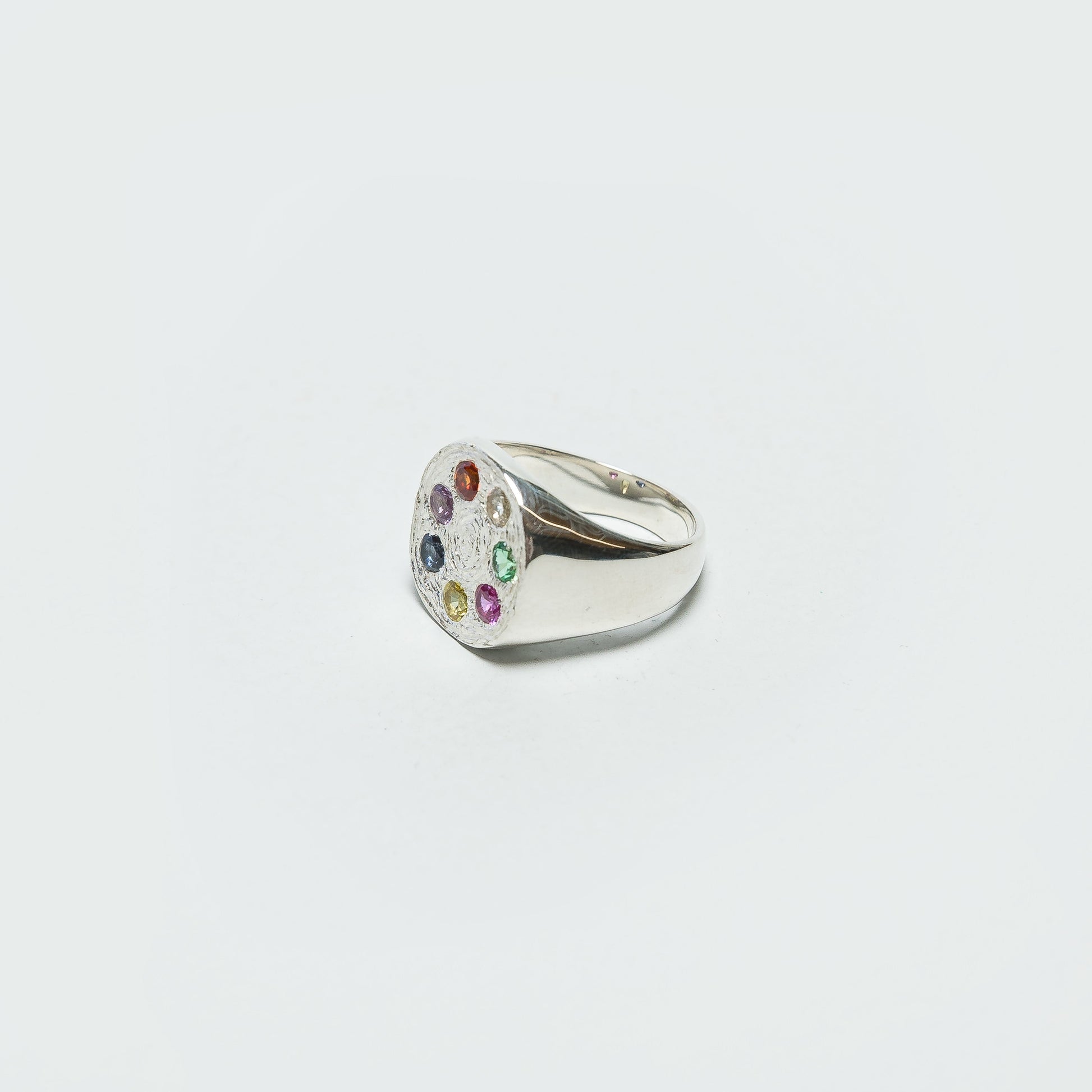 Summer Fruits Signet Ring - 925 Silver