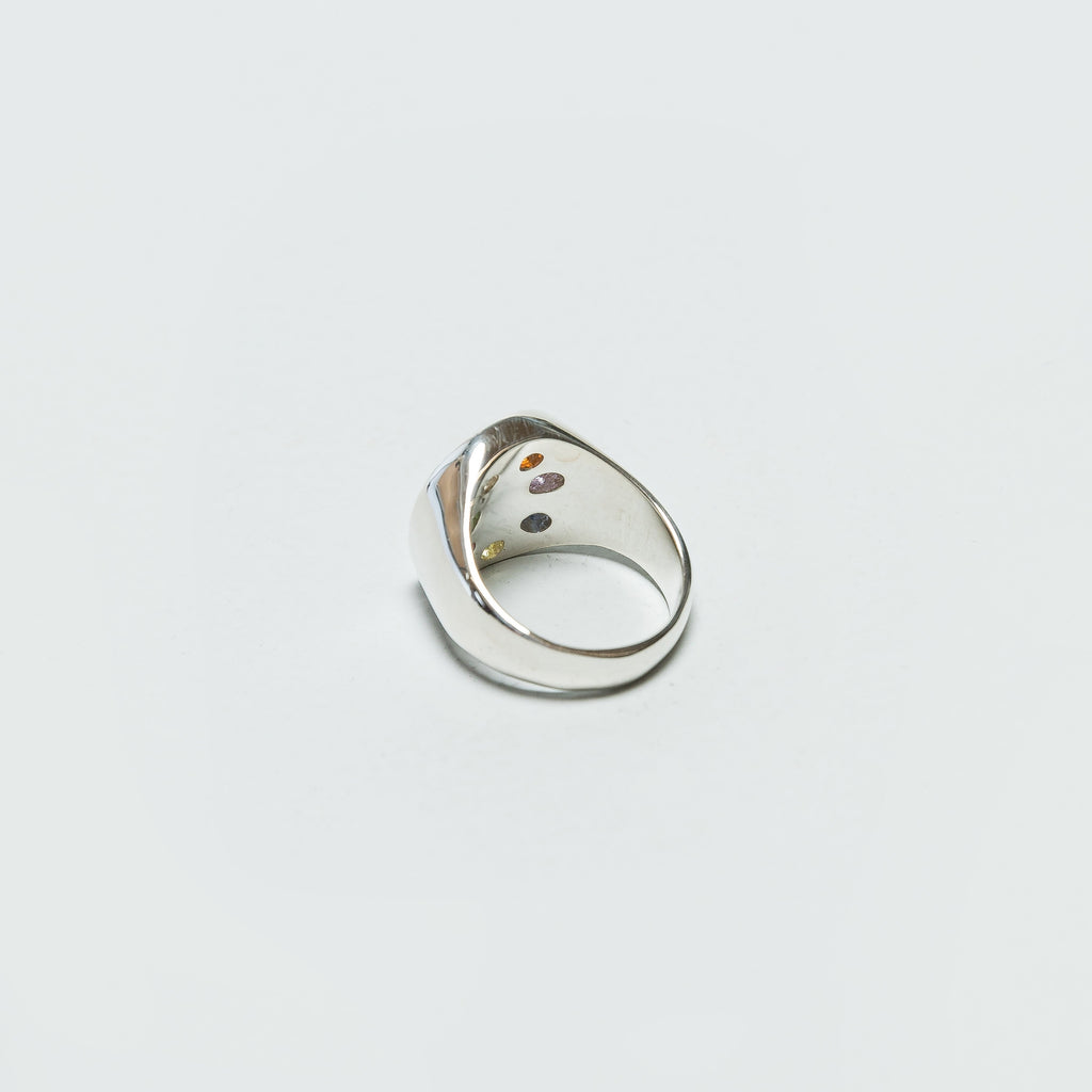 Summer Fruits Signet Ring - 925 Silver