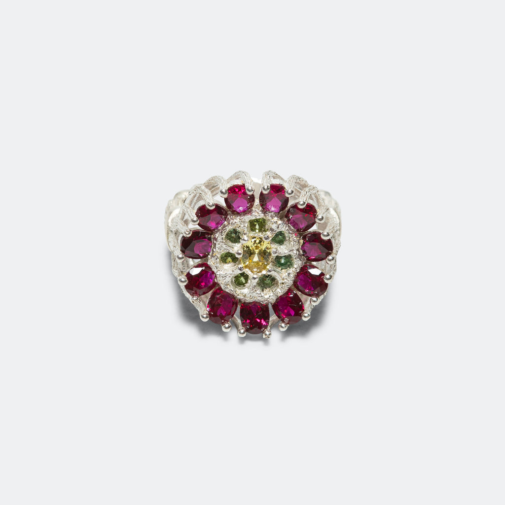 Dorset Dahlia Ring - 925 Silver