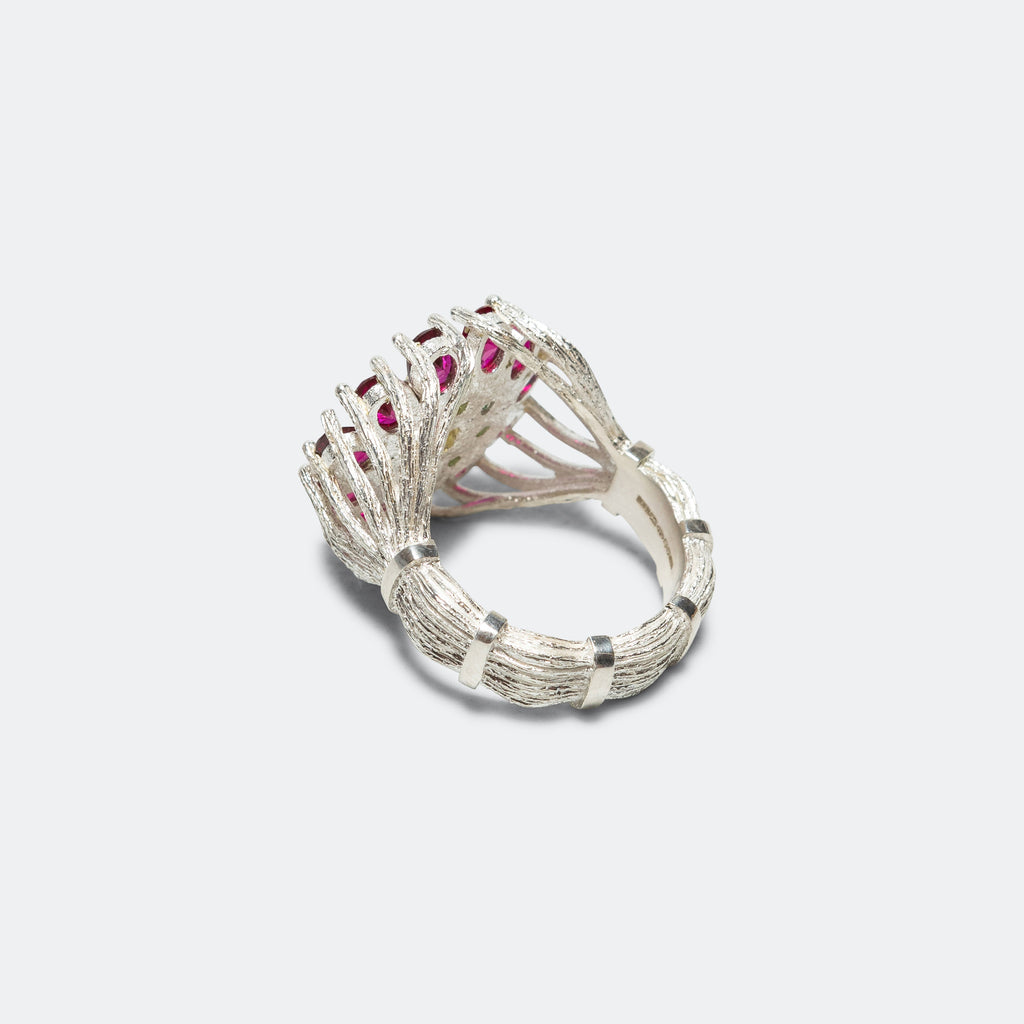 Dorset Dahlia Ring - 925 Silver
