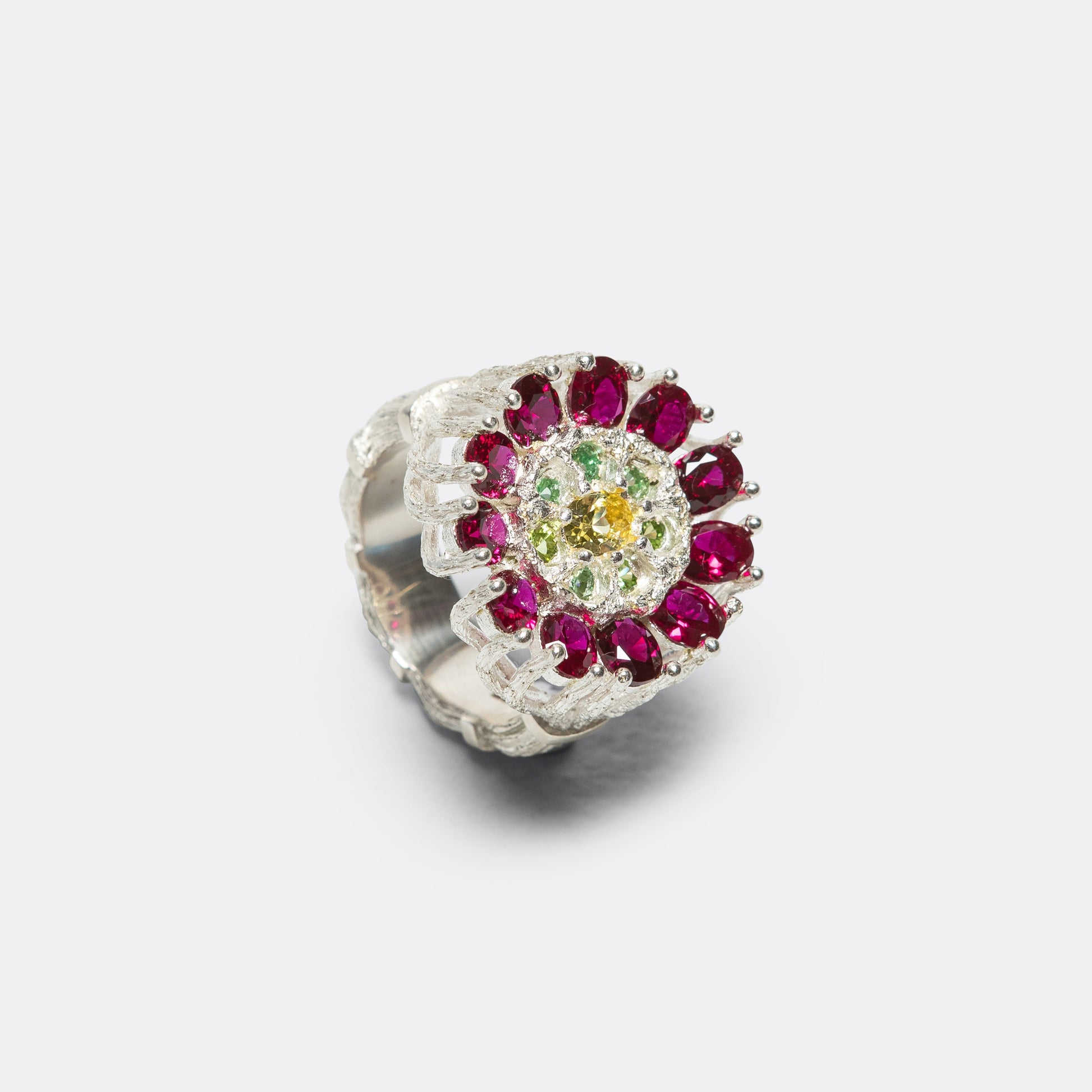 Dorset Dahlia Ring - 925 Silver