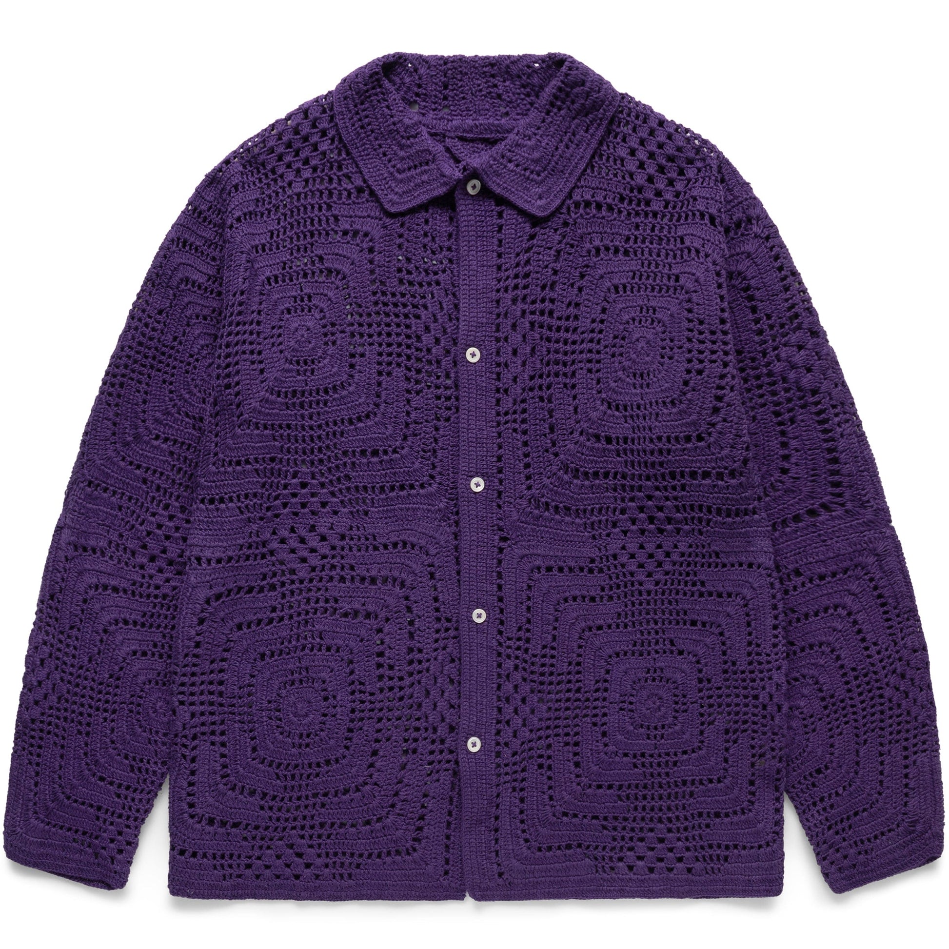 CROCHET OVERSHIRT