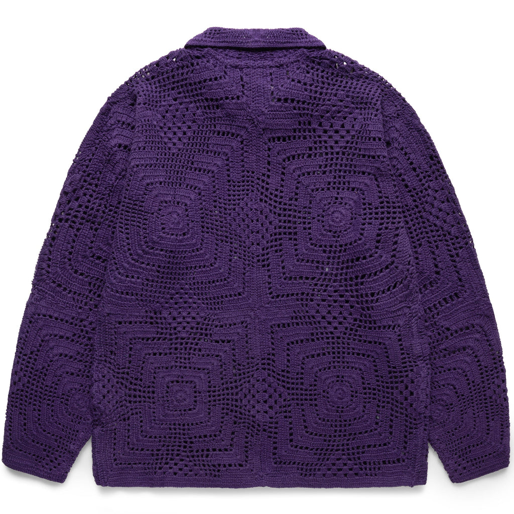 CROCHET OVERSHIRT