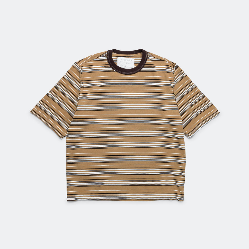 Big Tee - Brown Stripe