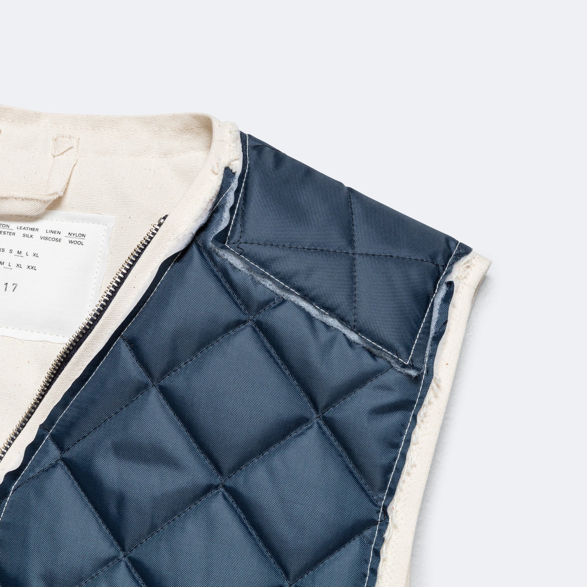 Research Zip Vest - Navy
