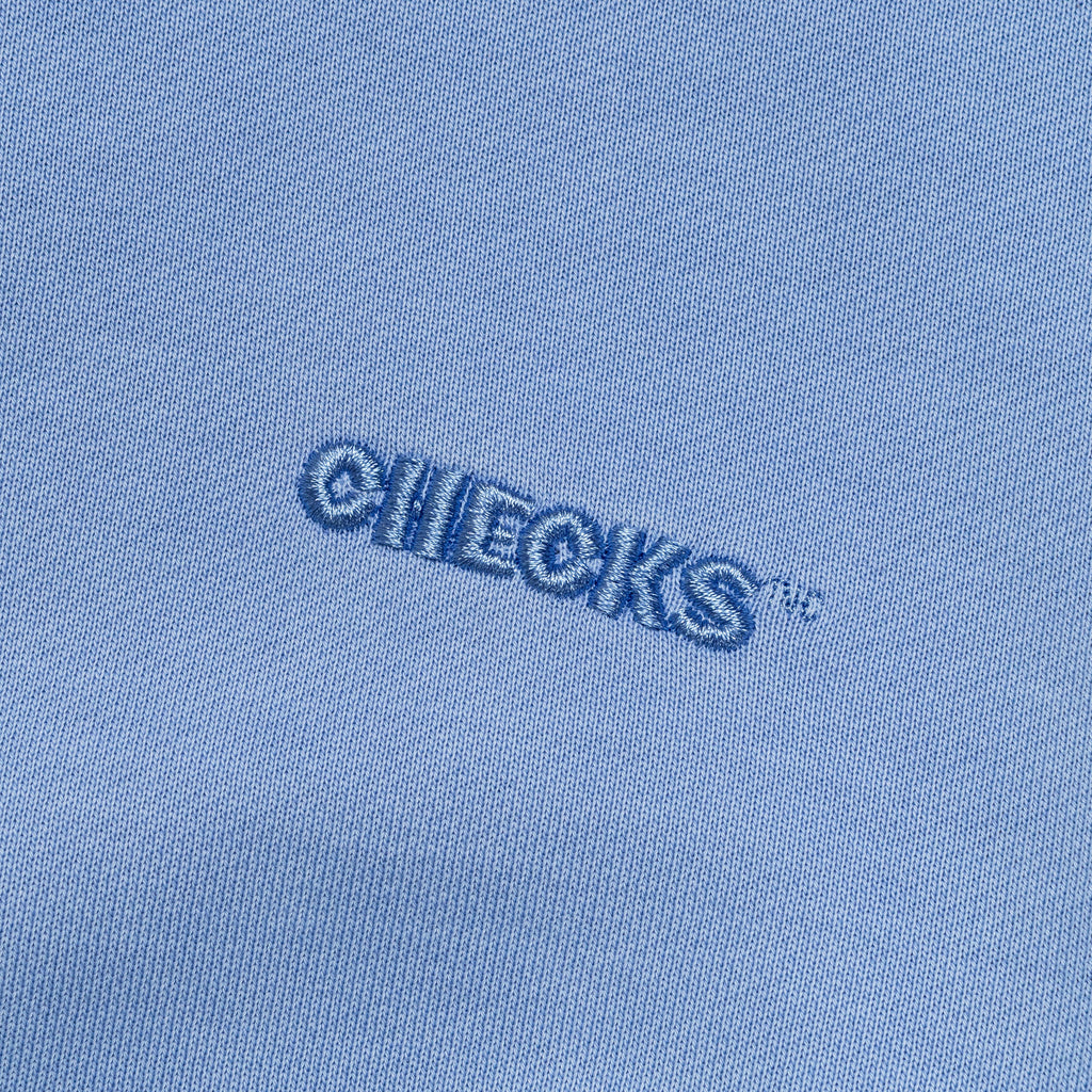 Overdyed Zip Hoodie - Sky Blue