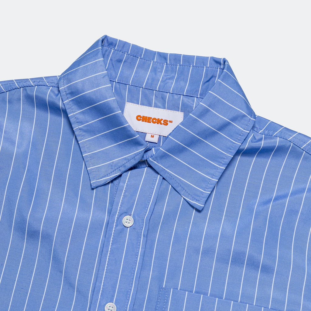 Stripe Big Shirt - Blue/White