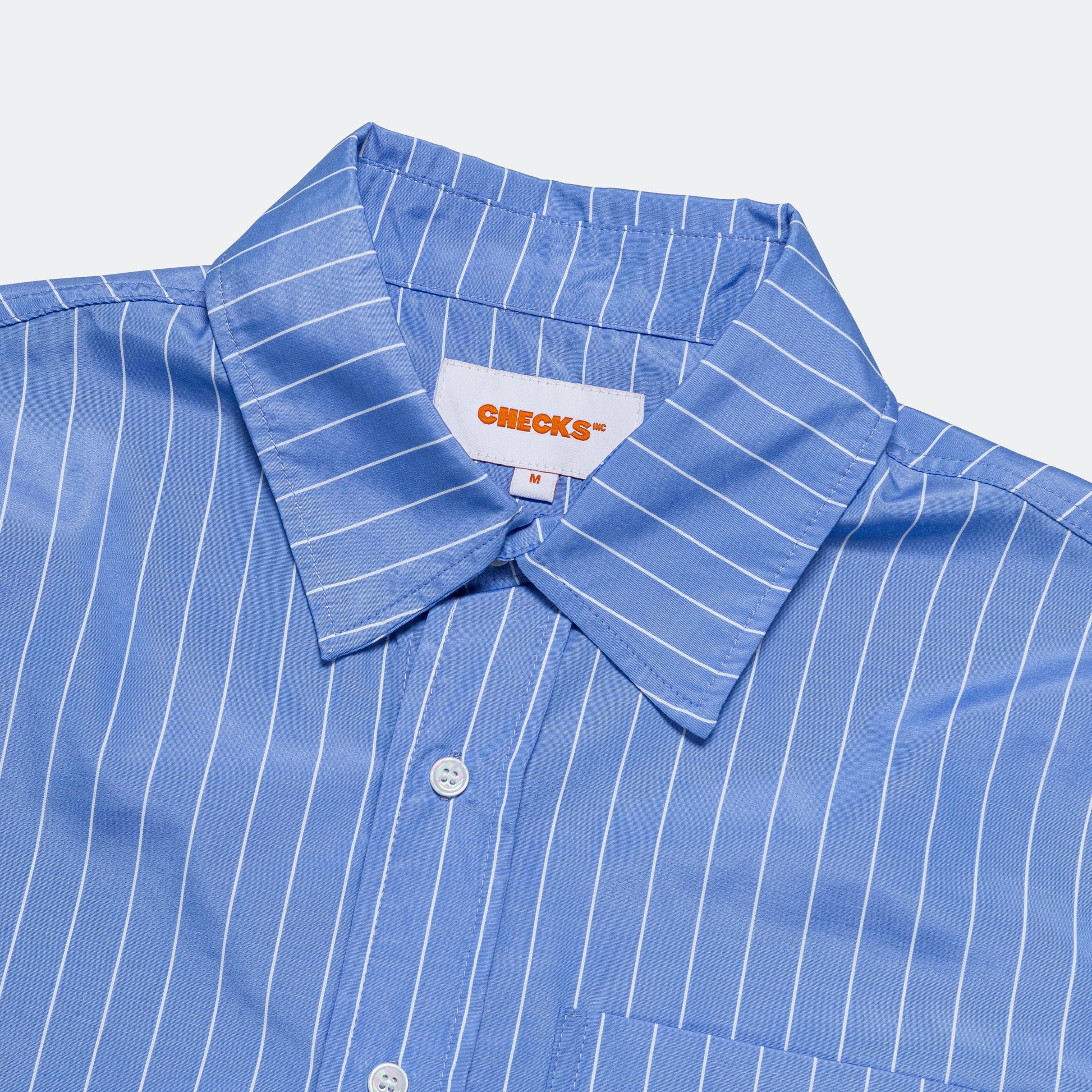Stripe Big Shirt - Blue/White