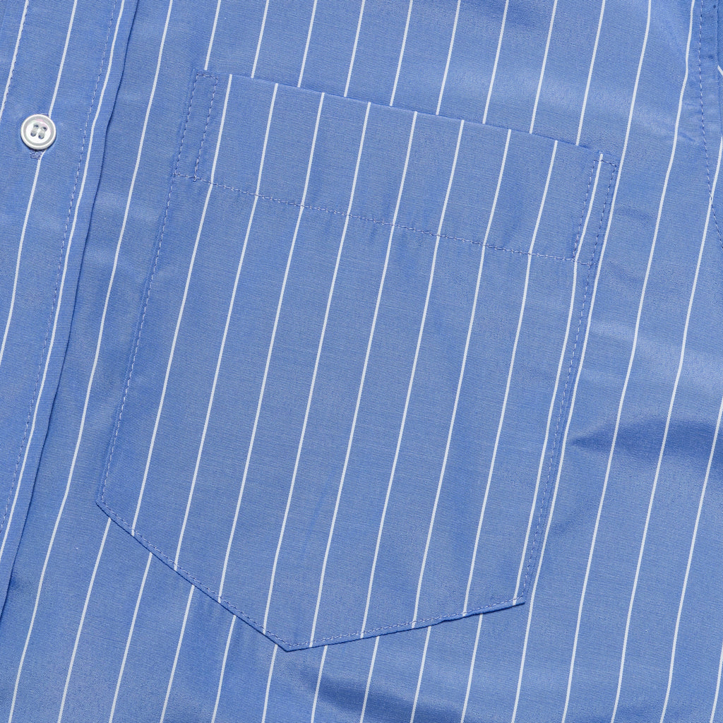 Stripe Big Shirt - Blue/White