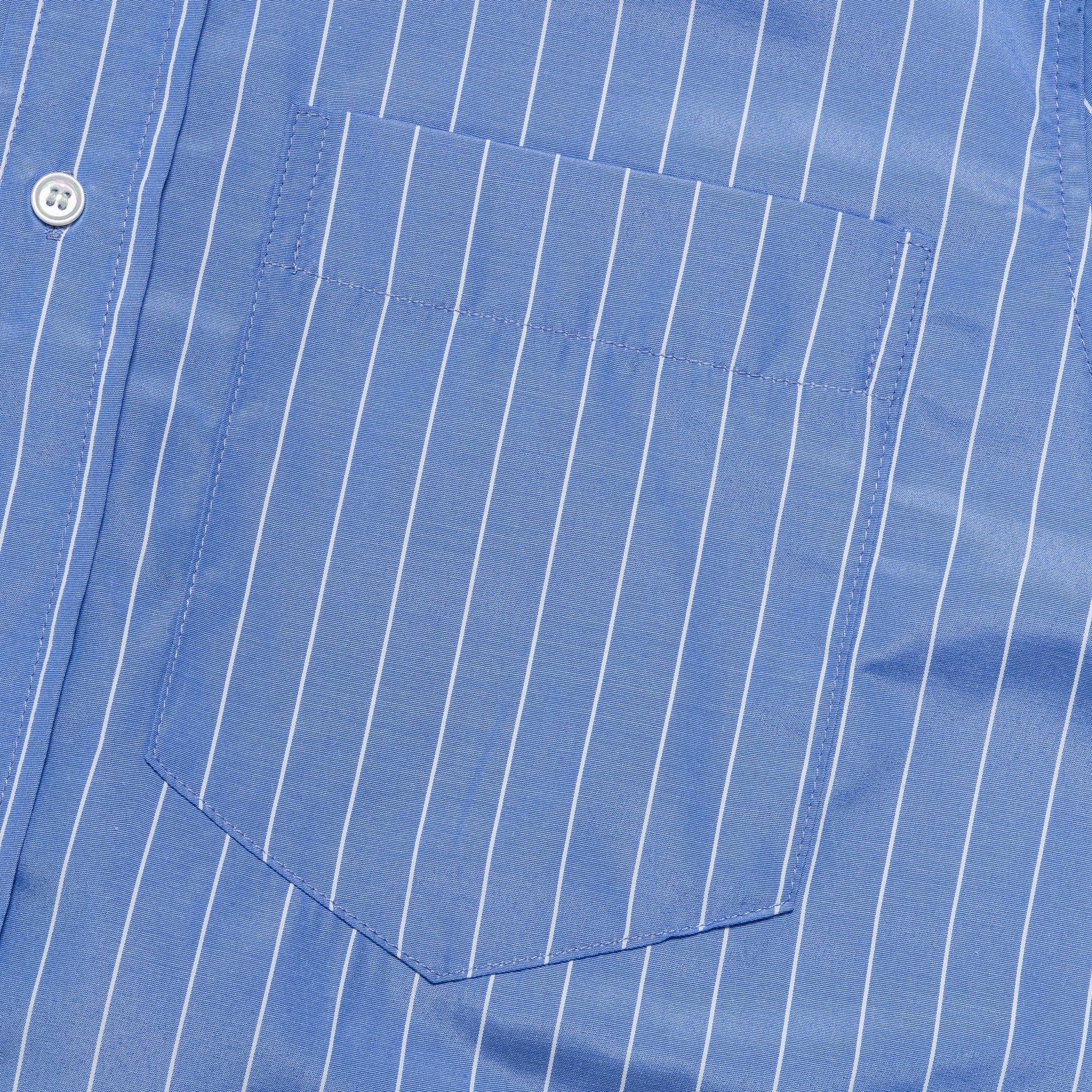 Stripe Big Shirt - Blue/White