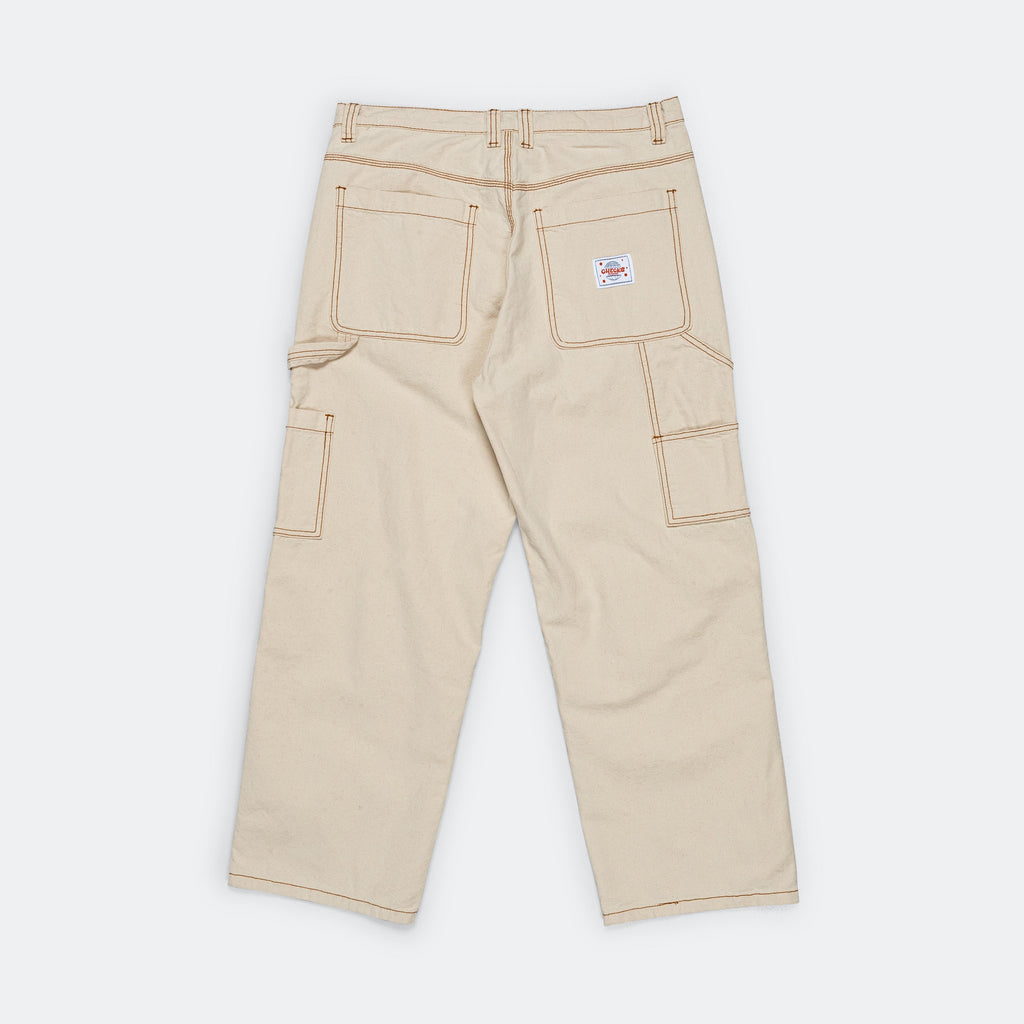 Studio Pants - Cream/Rust