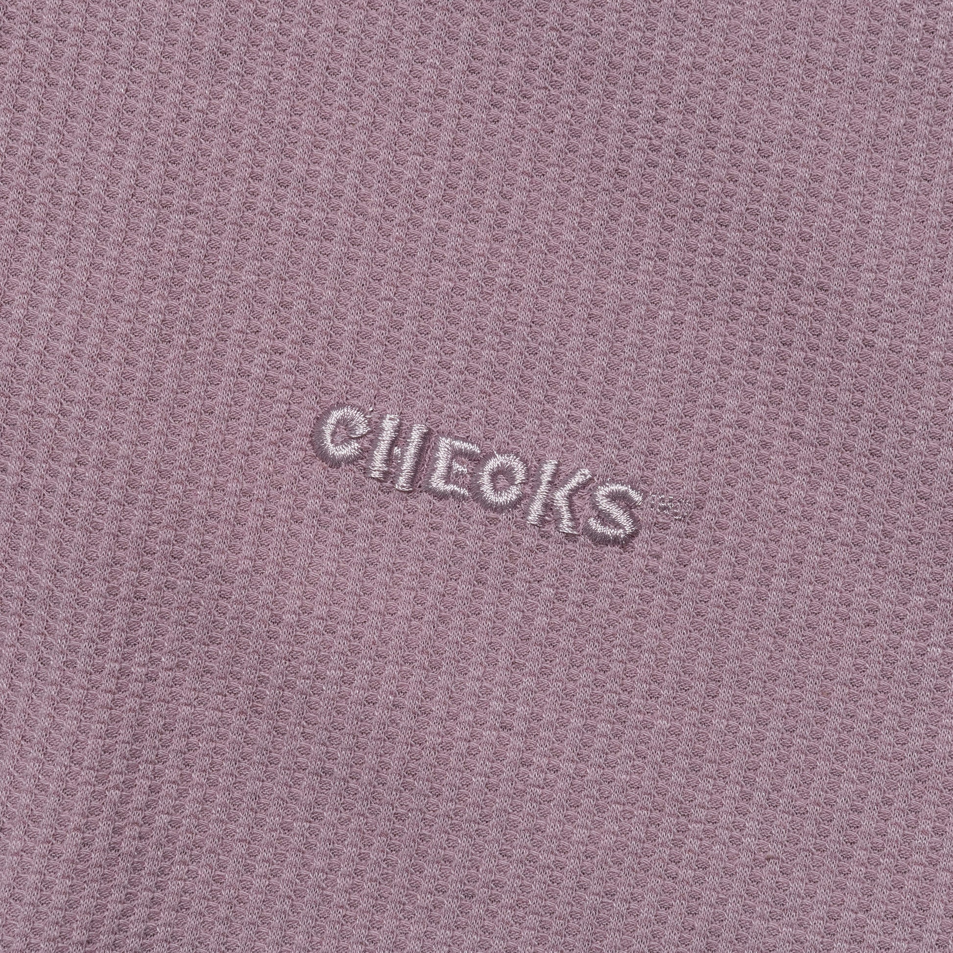 Waffle Boxy Sweater - Lavendar