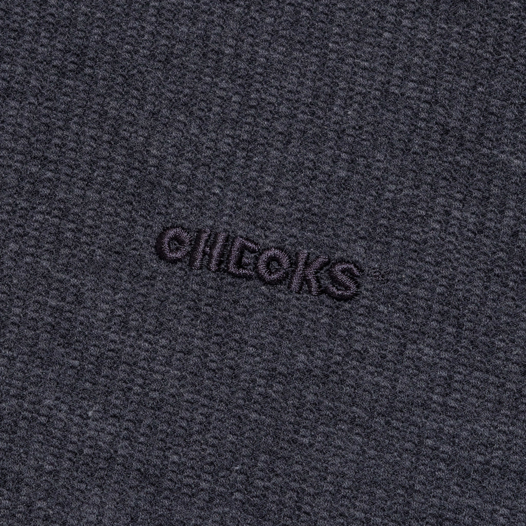 Waffle Boxy Sweater - Liquorice