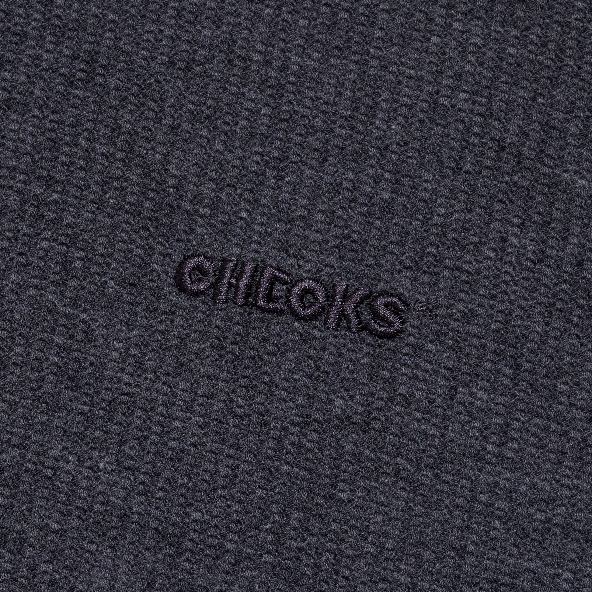 Waffle Boxy Sweater - Liquorice