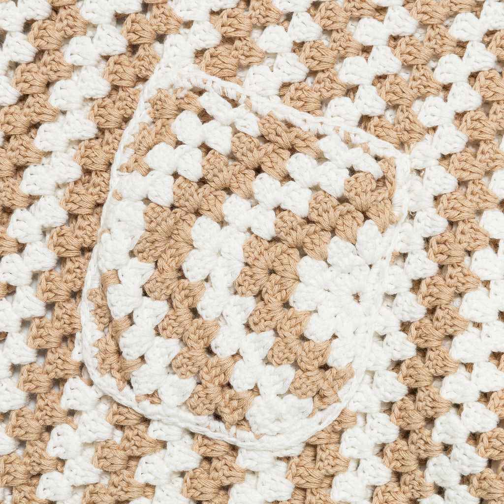 Crochet Cuban Shirt - Biscuit