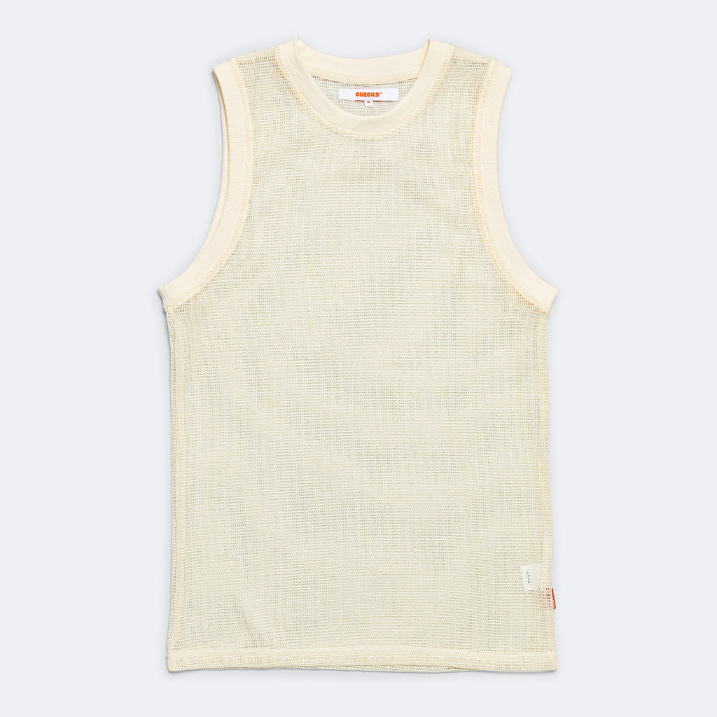 Mesh Tank - Ecru