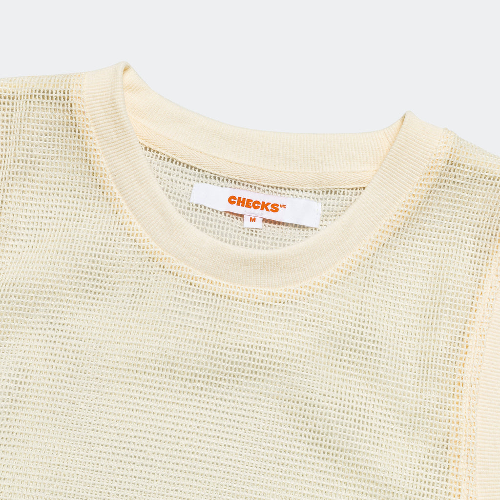 Mesh Tank - Ecru