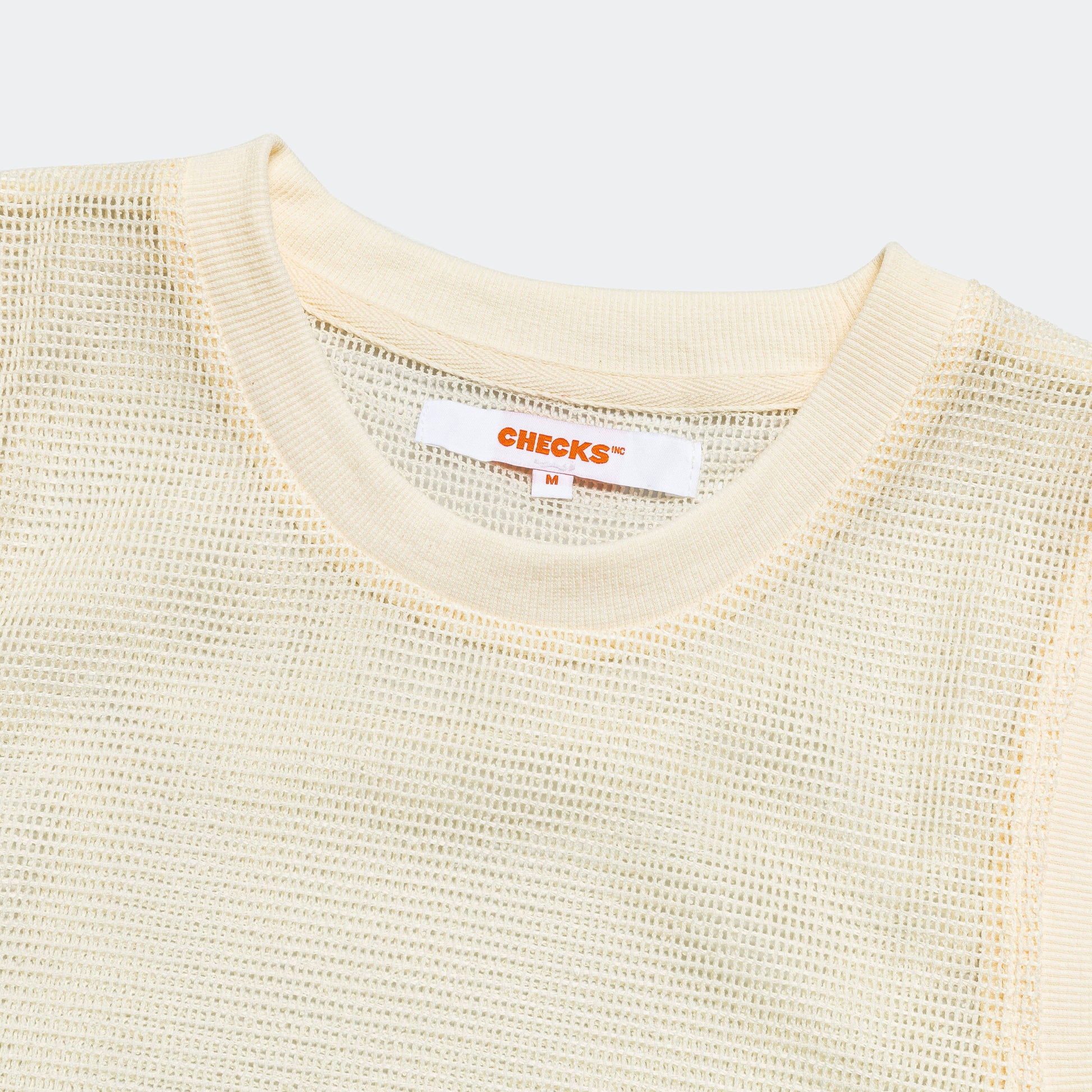 Mesh Tank - Ecru
