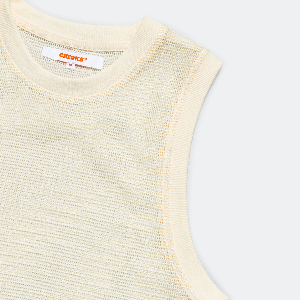 Mesh Tank - Ecru