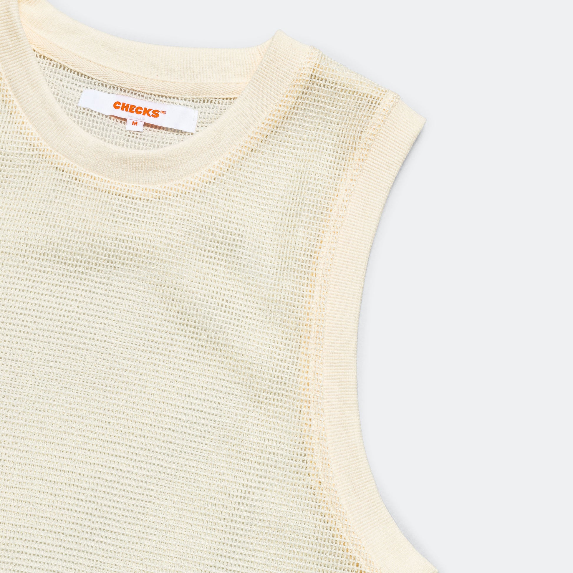 Mesh Tank - Ecru