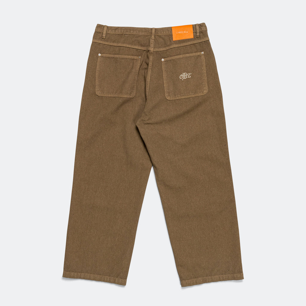 Overdyed Big Jeans - Coconut