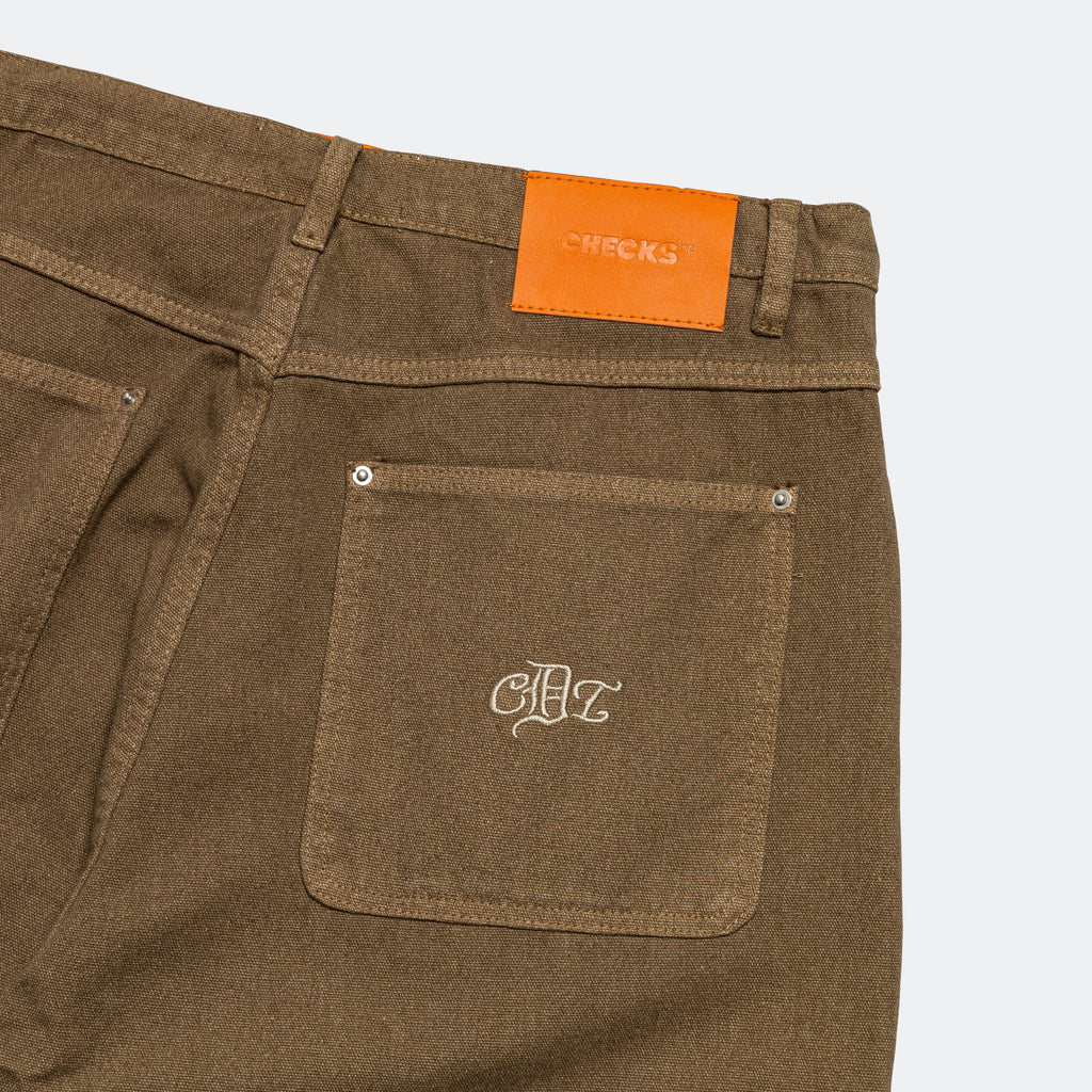 Overdyed Big Jeans - Coconut