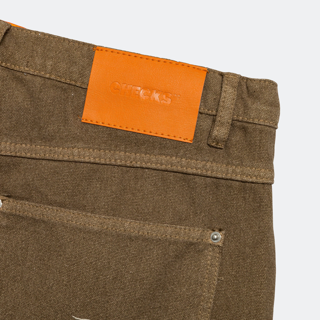 Overdyed Big Jeans - Coconut