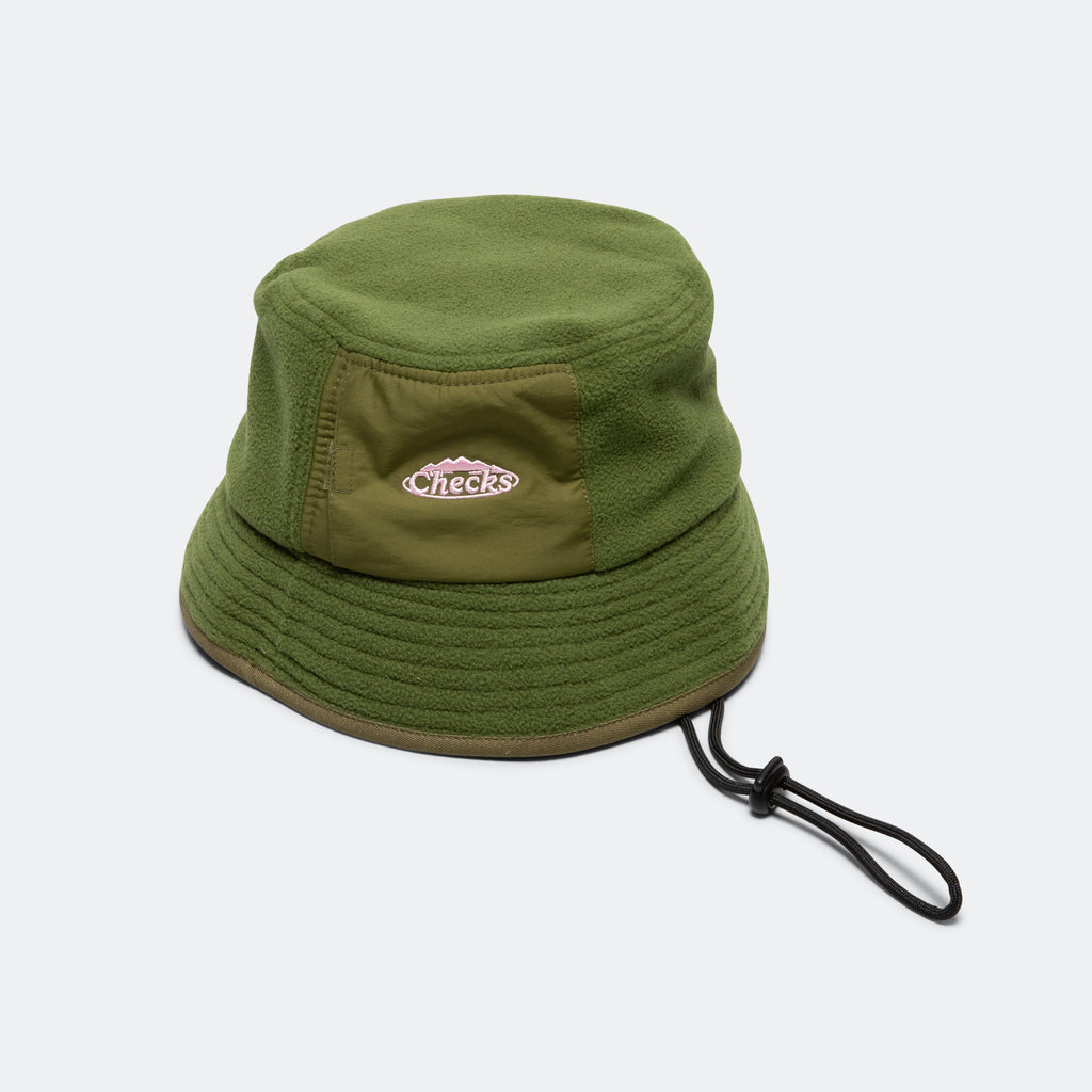 Pile Fleece Bucket Hat - Green