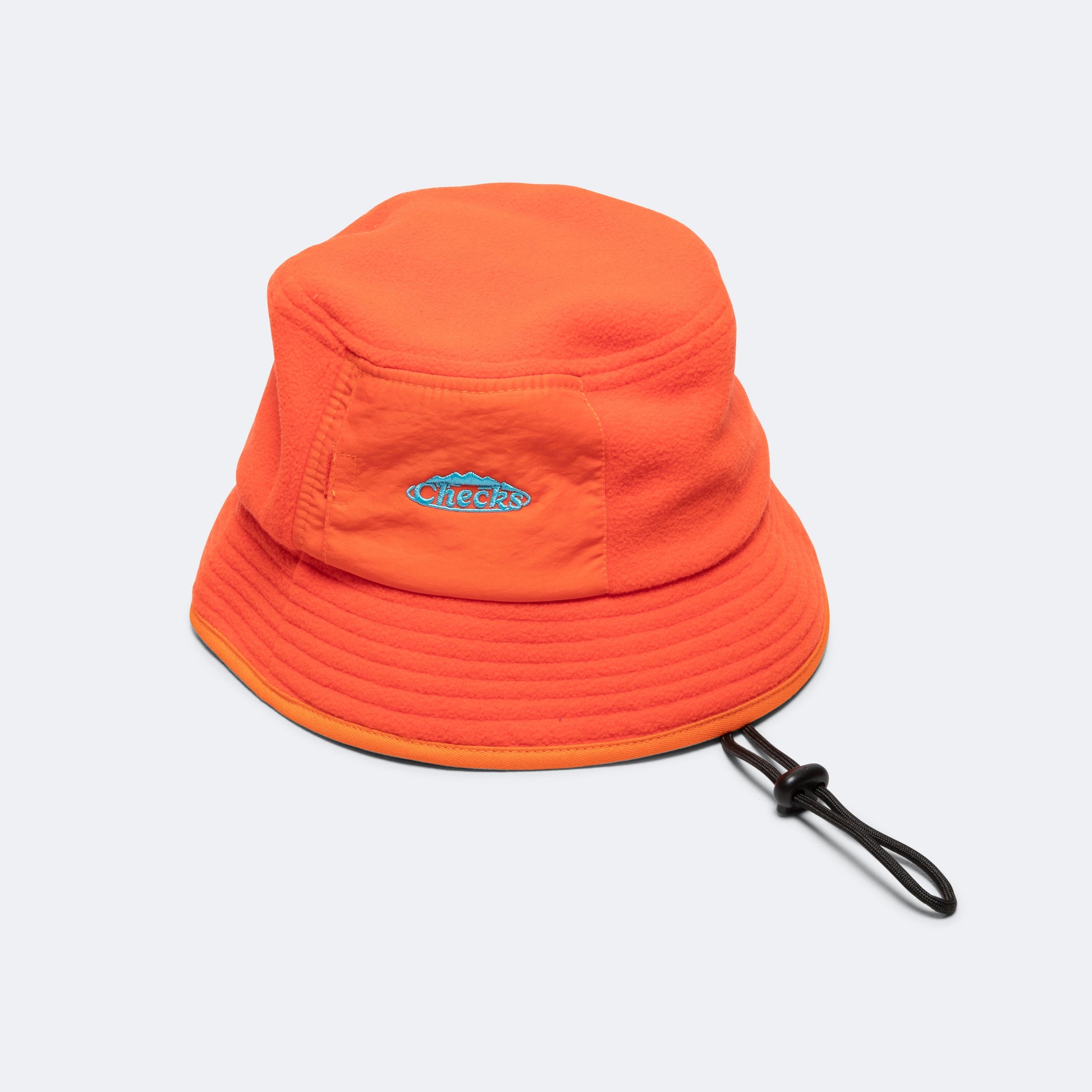 Pile Fleece Bucket Hat - Orange