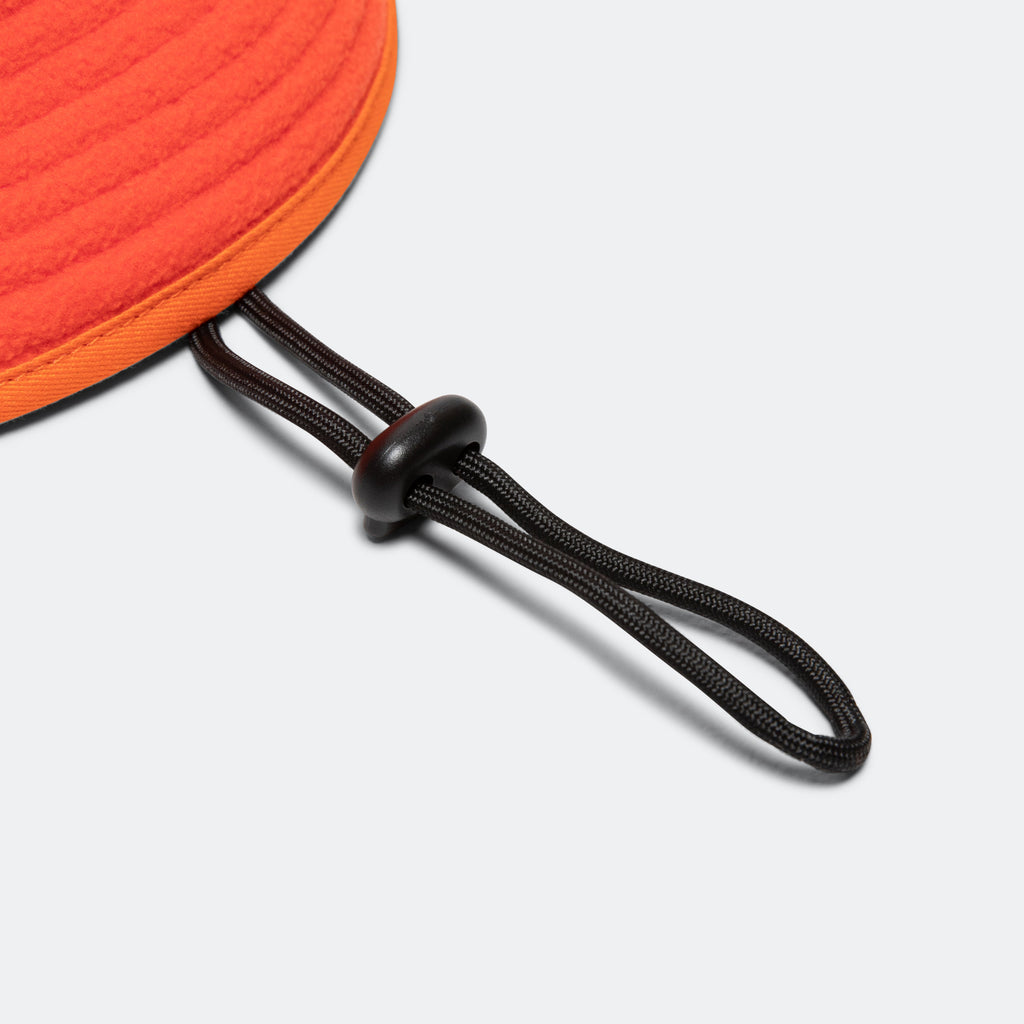 Pile Fleece Bucket Hat - Orange