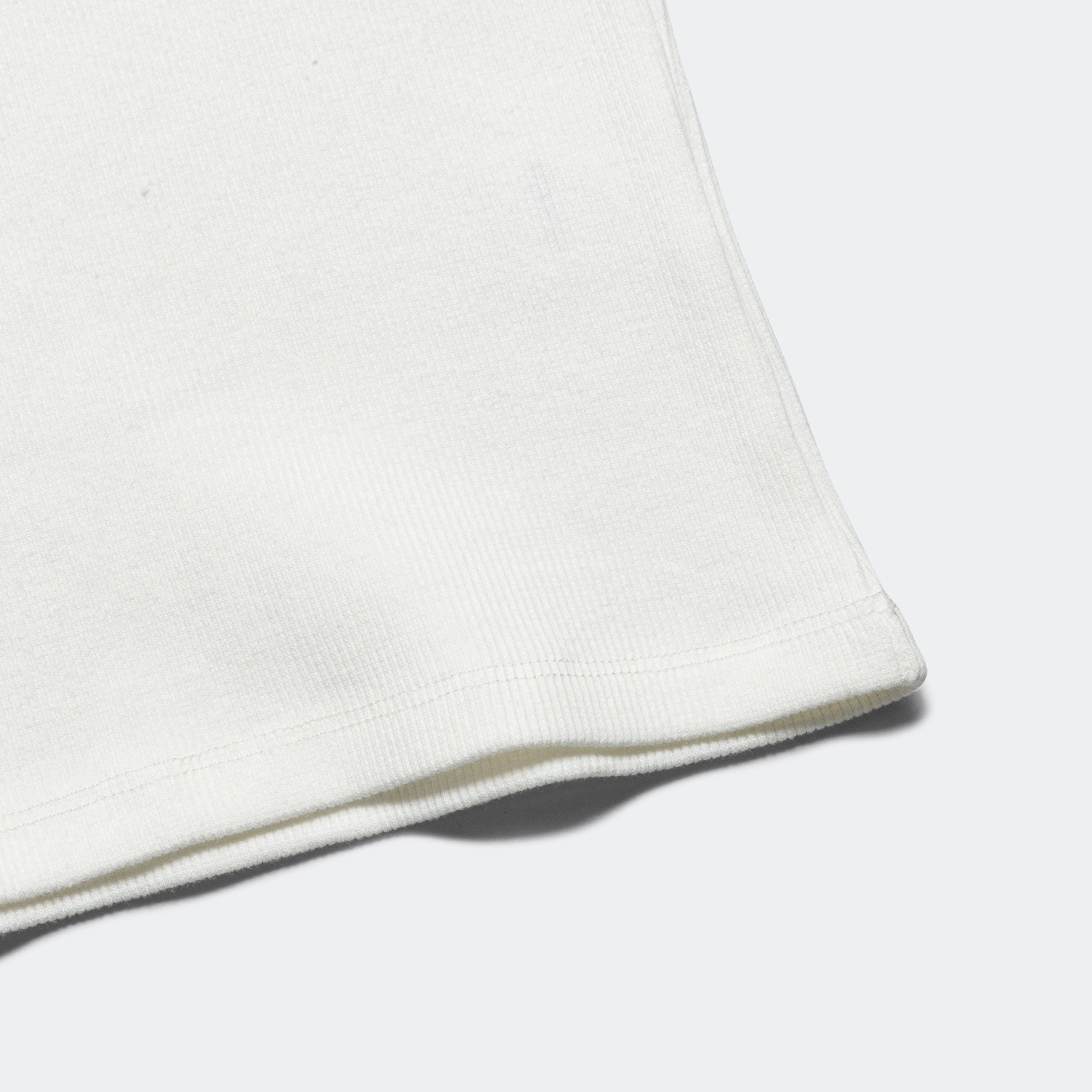 Ribbed Singlet - White